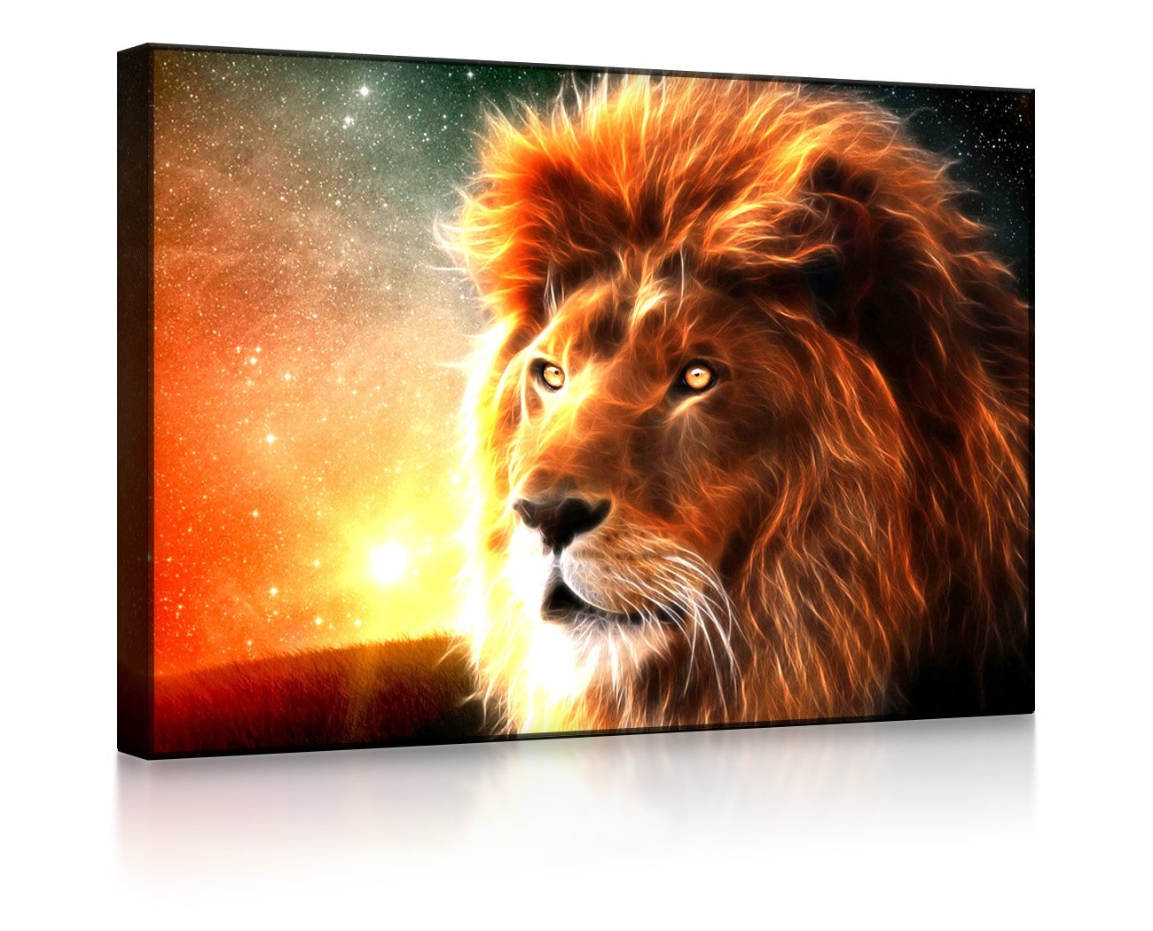 Löwe Abstrakt Art