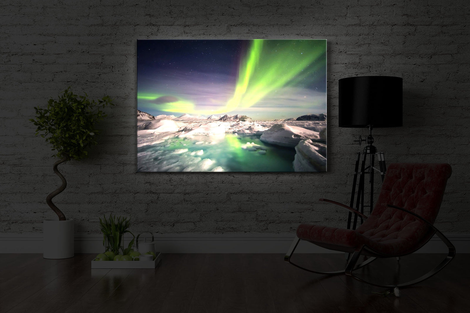 Gewaltiges Polarlicht