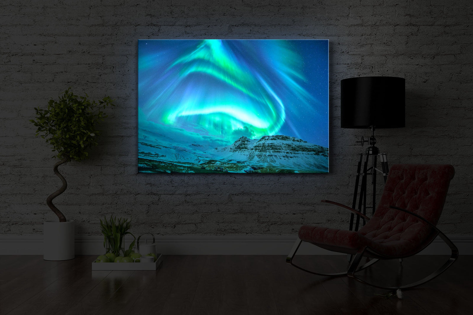 Nordlichter über Island