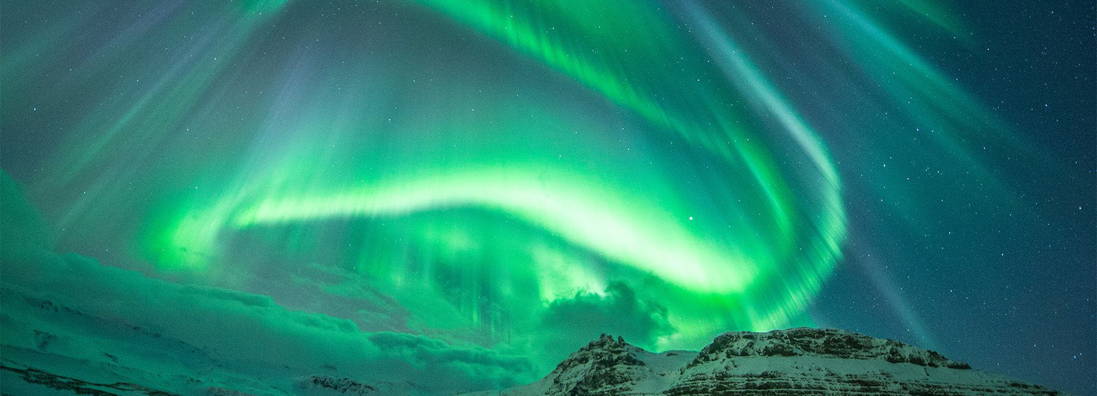 Gewaltige Polarlichter