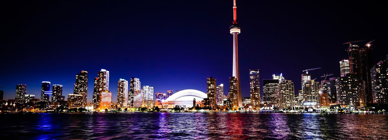 Skylines bei Nacht