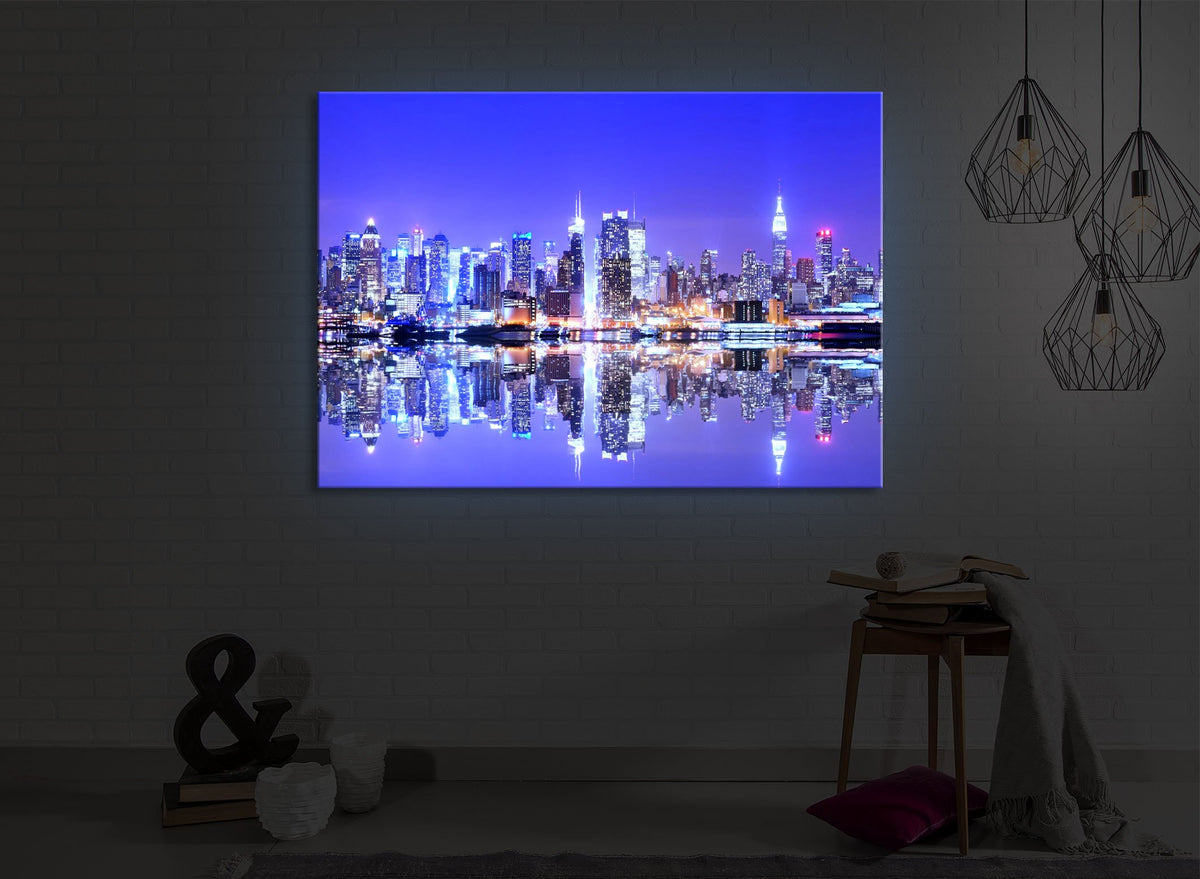 Manhattan Skyline Spiegelung