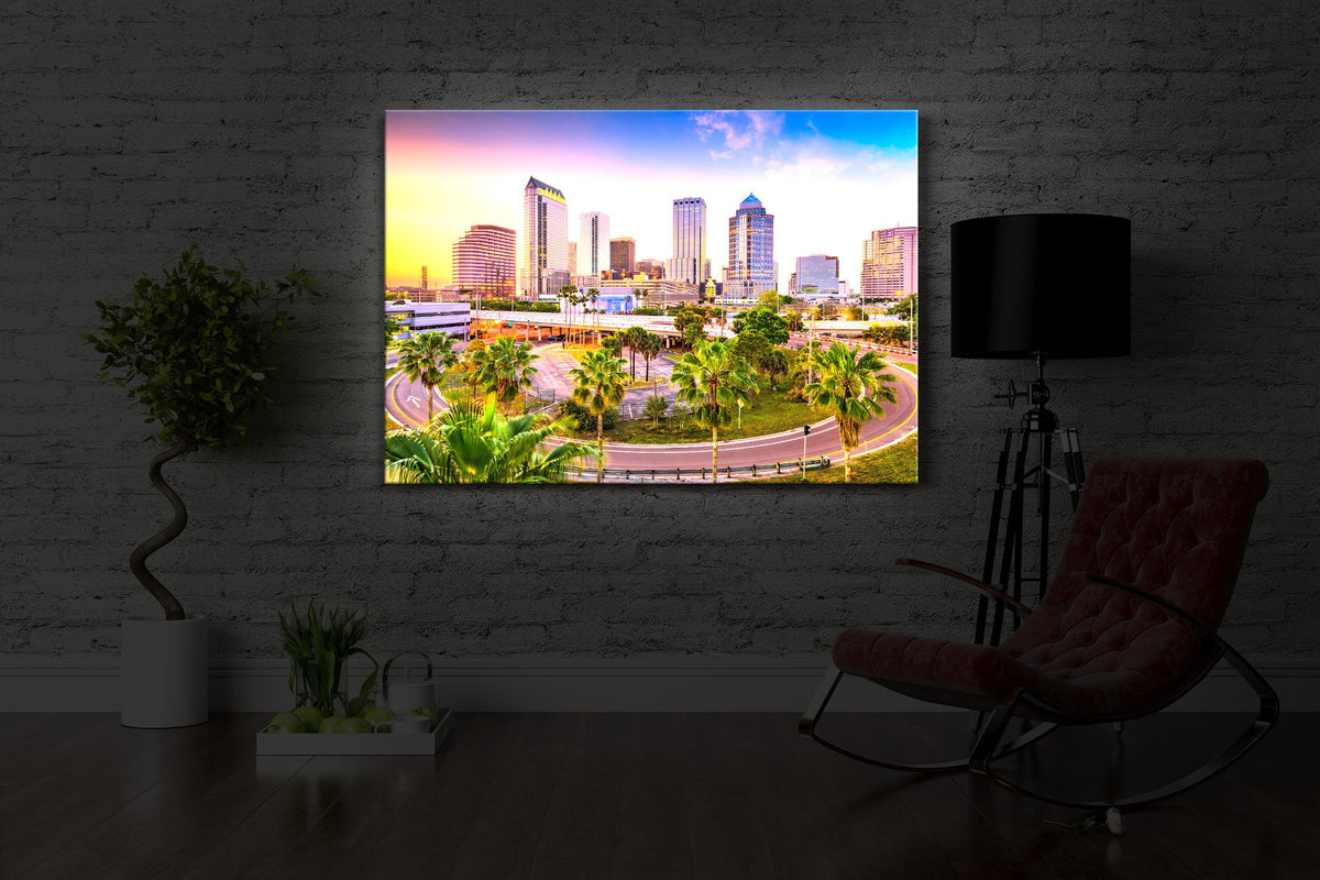 Skyline von Tampa in den USA