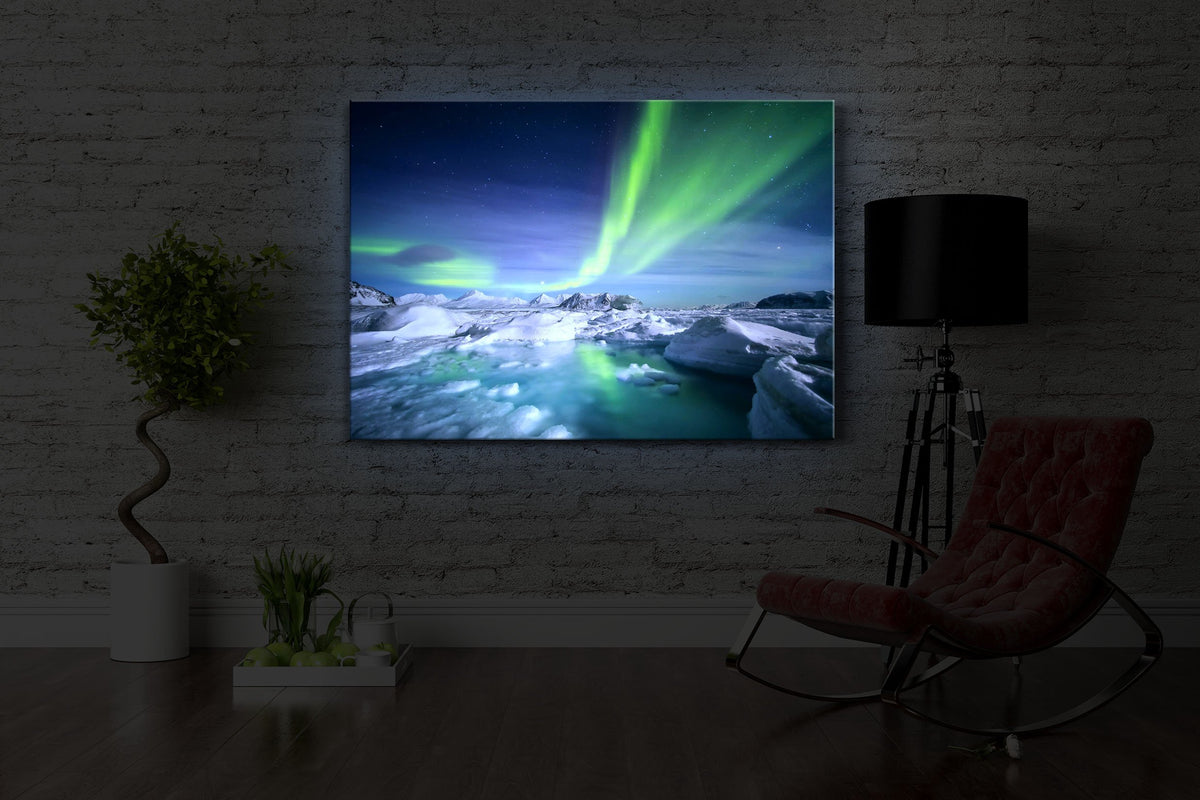 Gewaltiges Polarlicht