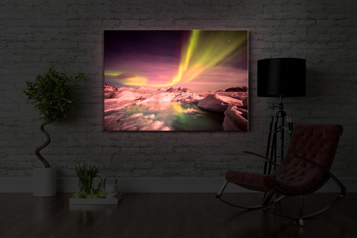 Gewaltiges Polarlicht