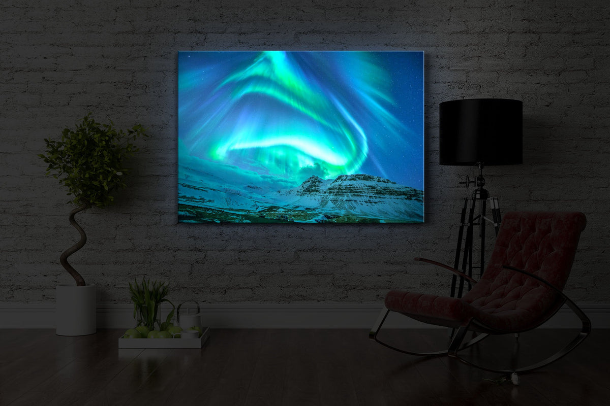 Nordlichter über Island