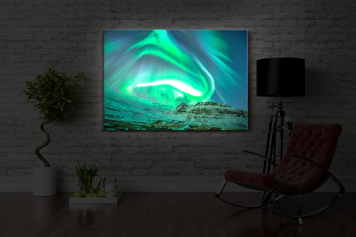 Nordlichter über Island