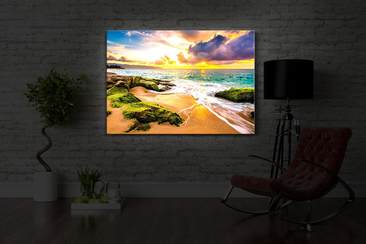 Sonnenuntergang auf Hawaii