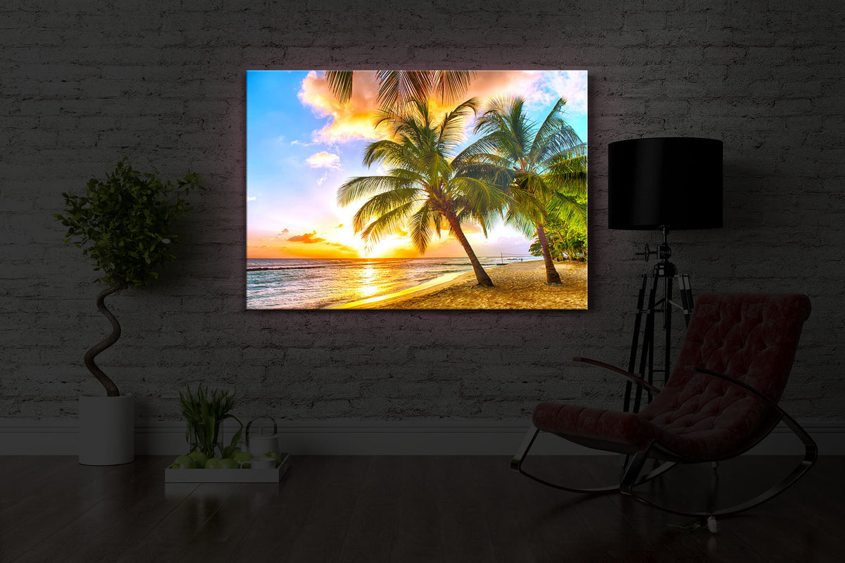 Sonnenuntergang in der Karibik auf Barbados