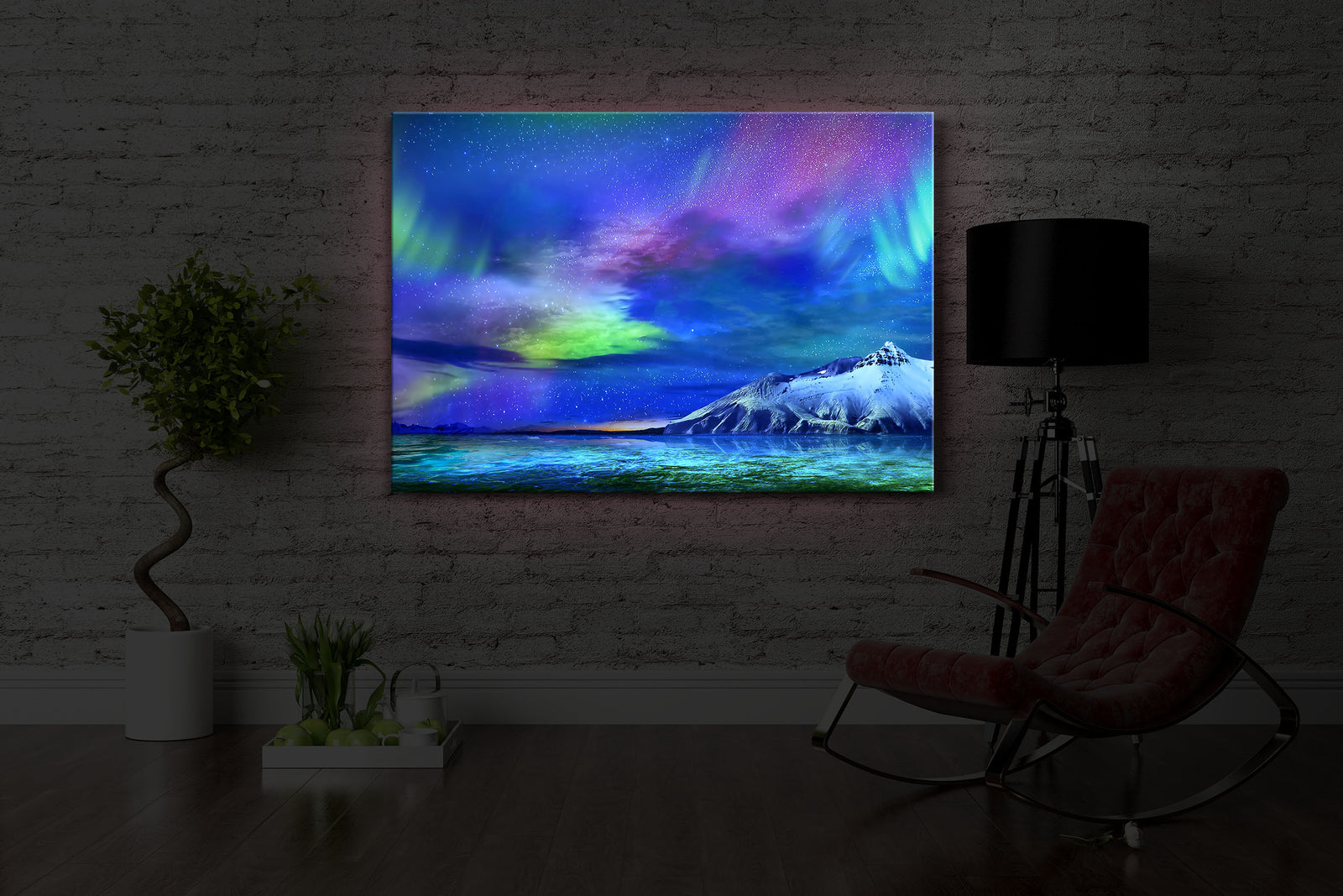 Atemberaubende Nordlichter