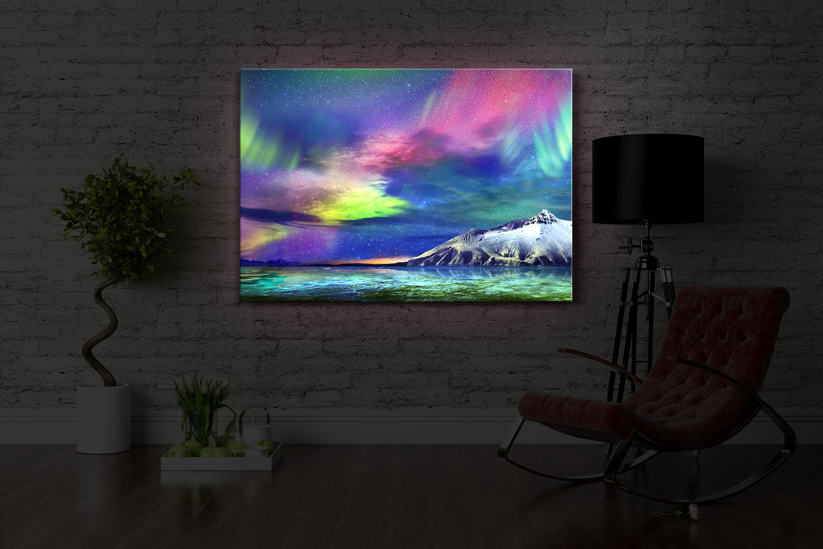 Atemberaubende Nordlichter