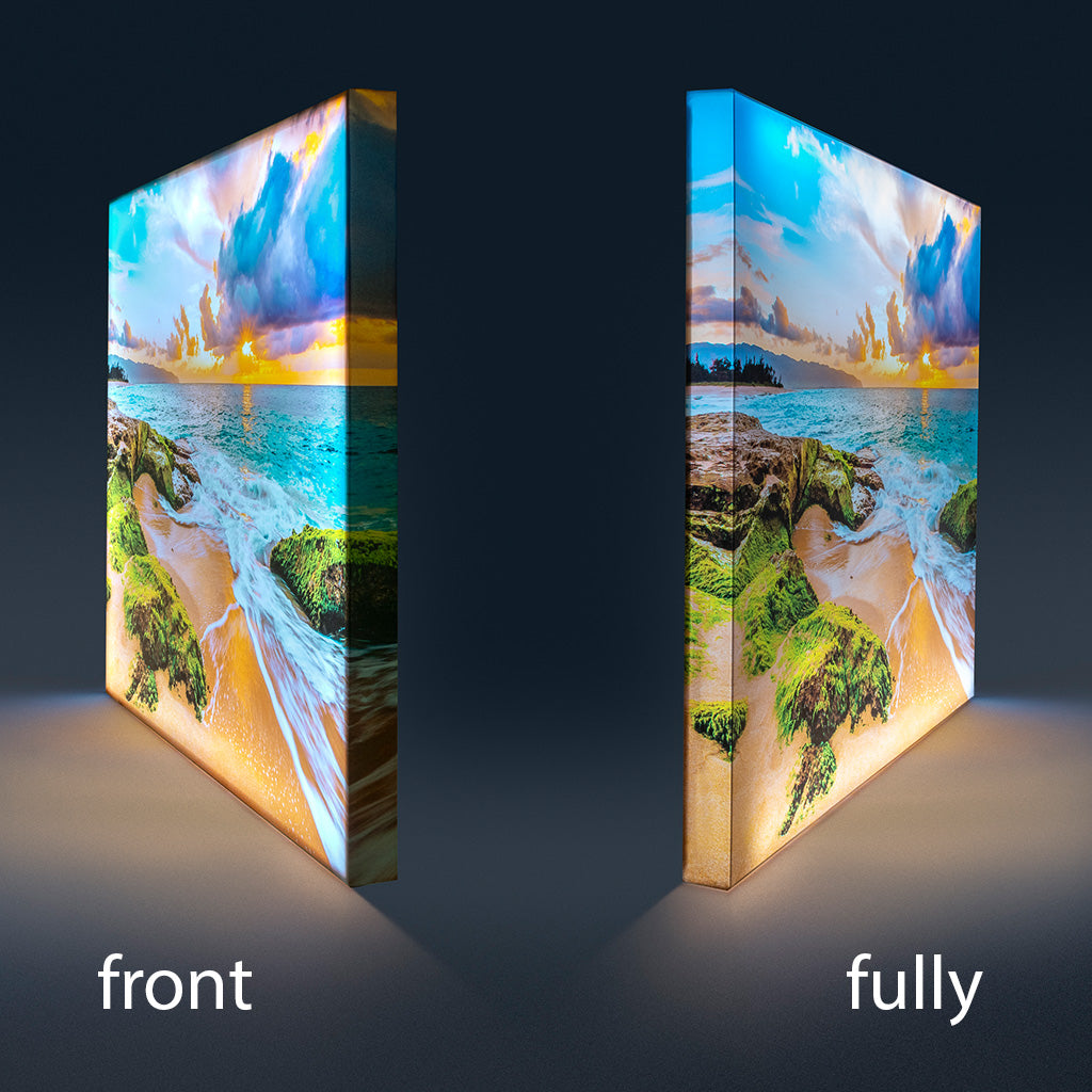 Led Bilde Leuchtbilder: Produktdetails LED Bilder- lightbox multicolor