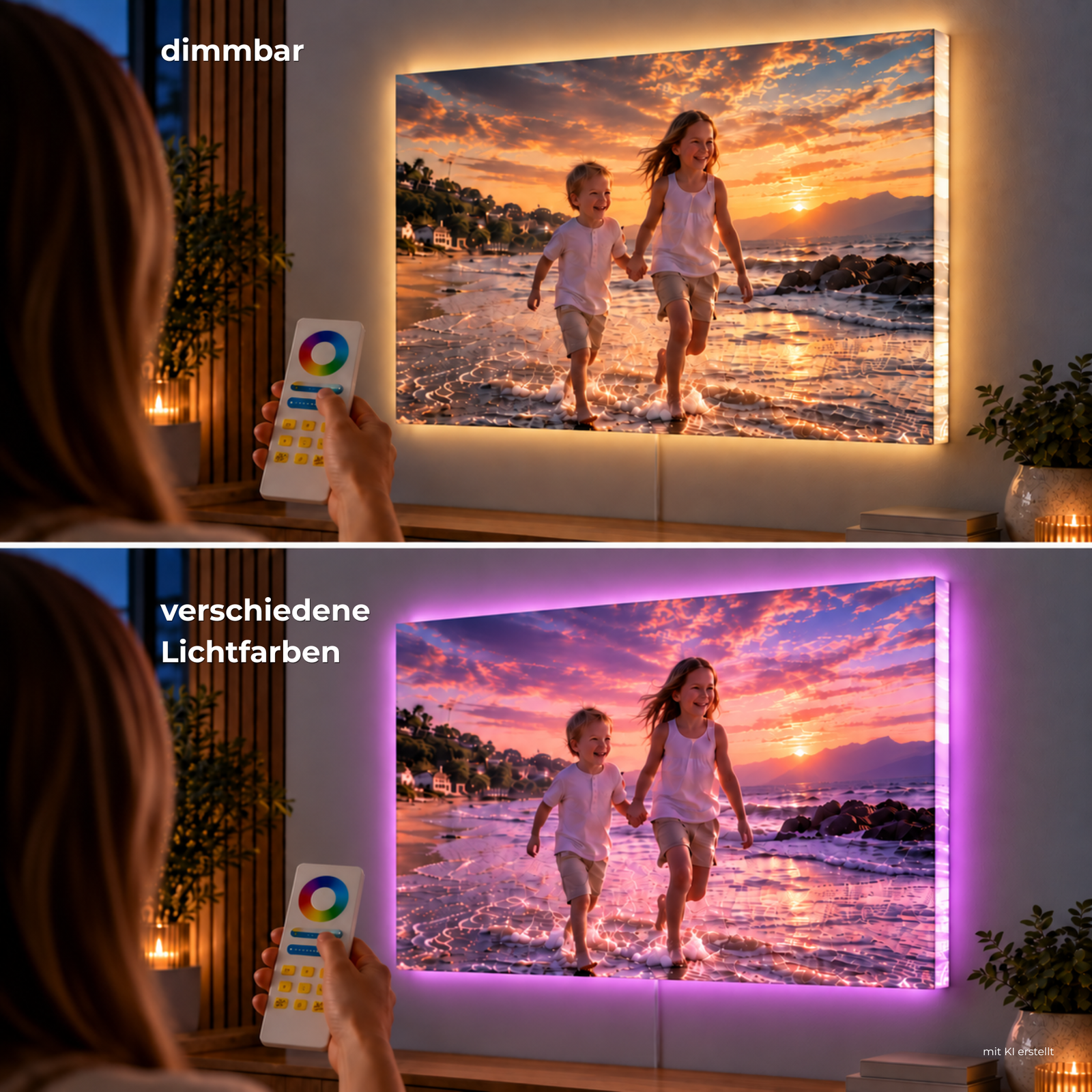 Eigenes Motiv als LED Leuchtbild