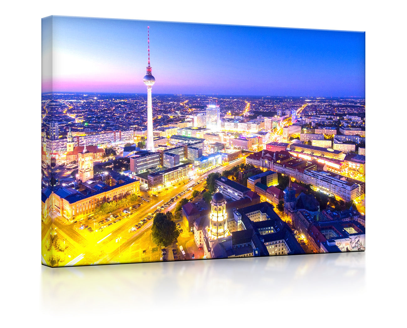 Berlin City als leuchtbild