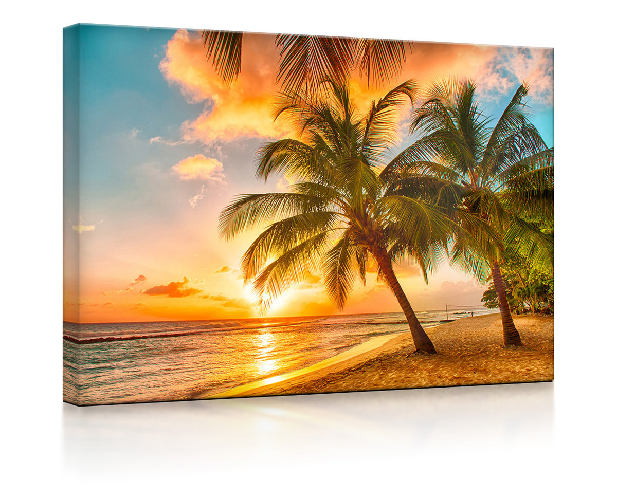 Sonnenuntergang in der Karibik auf Barbados