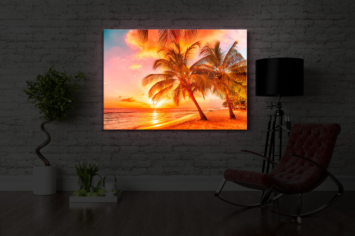 Sonnenuntergang in der Karibik auf Barbados