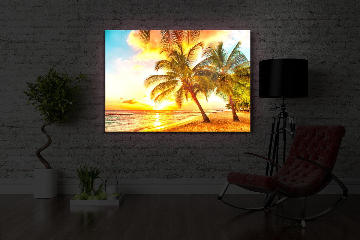 Sonnenuntergang in der Karibik auf Barbados