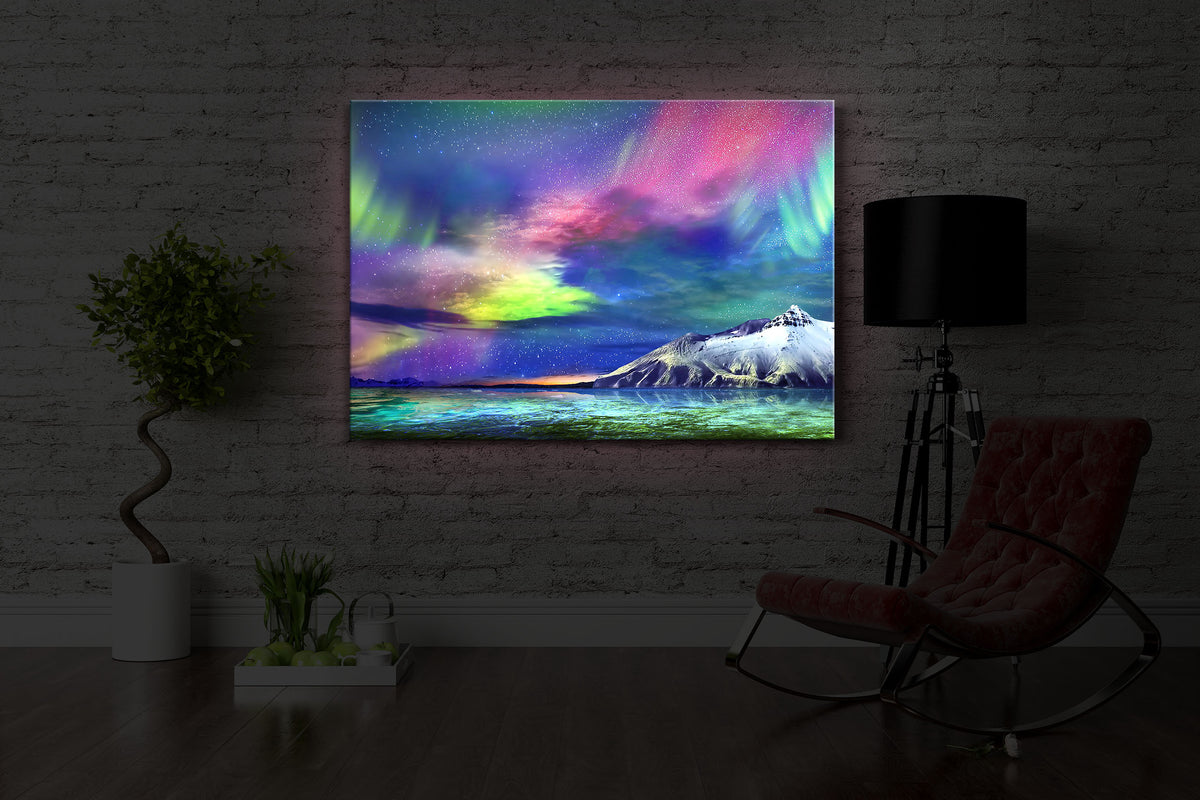 Atemberaubende Nordlichter